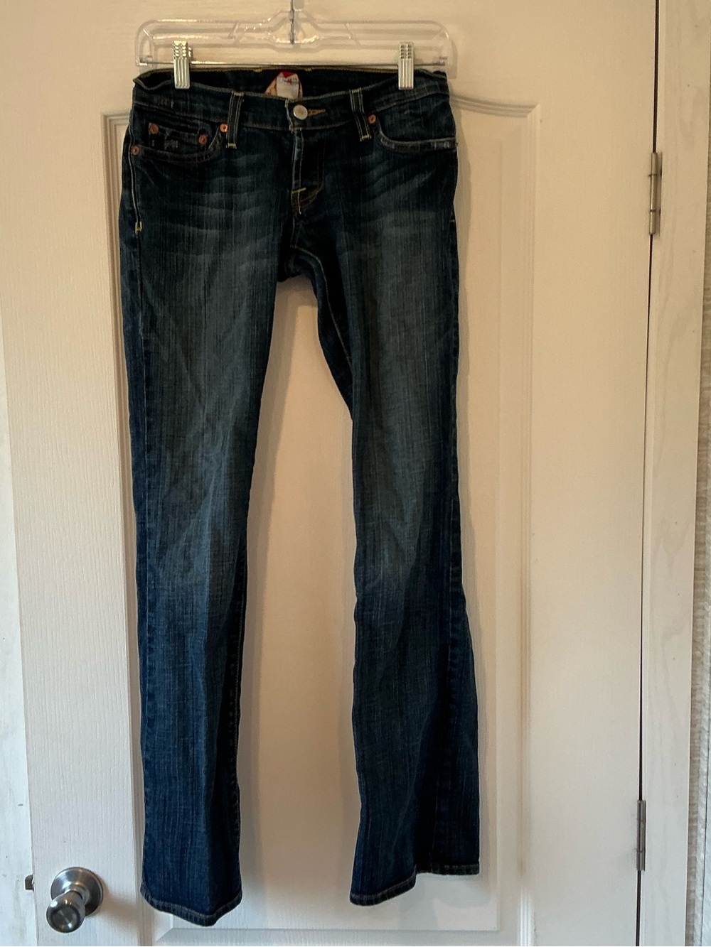 Lucky Brand Dark Blue Boot Cut Jeans 26 EUC